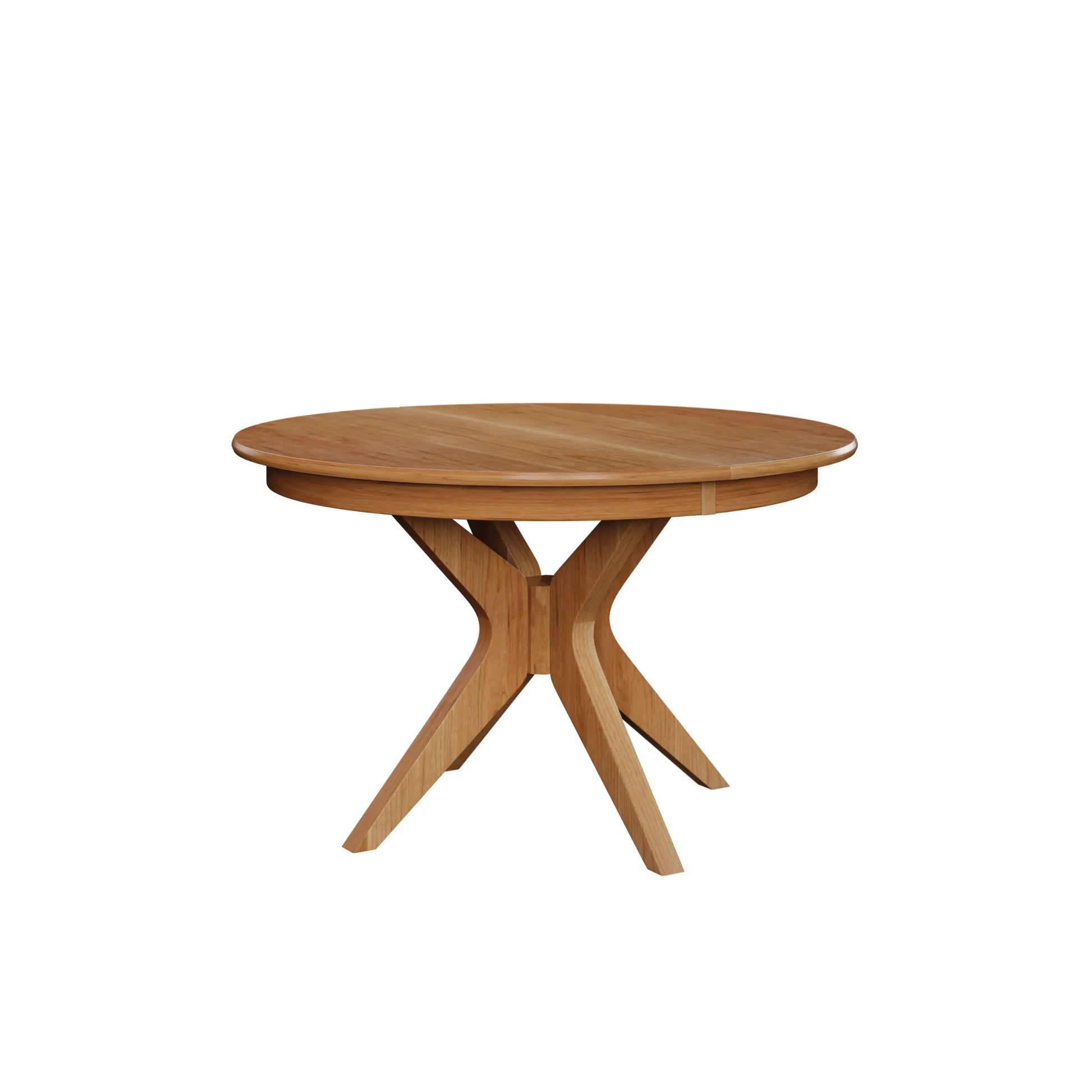  Small Round Dining Table for 4 to 8, Extendable