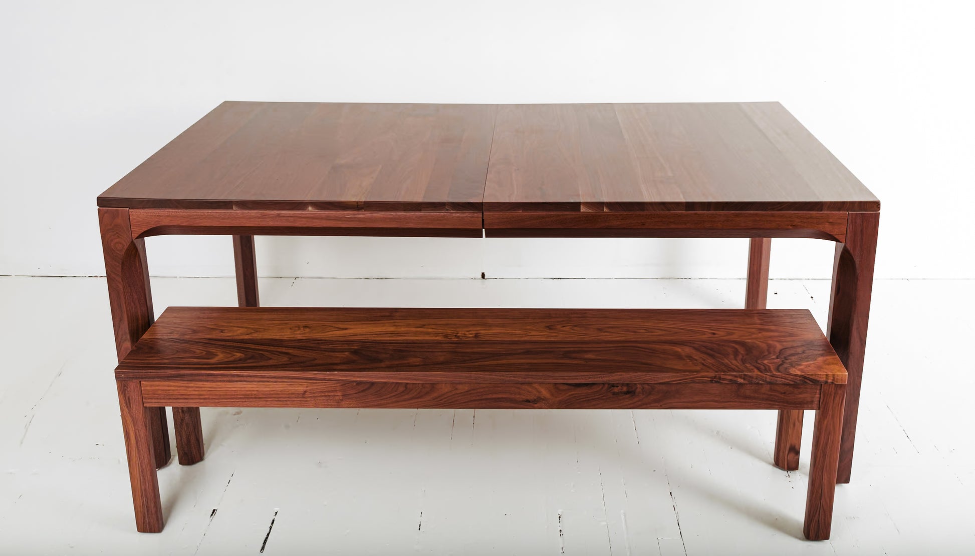 Farmhouse Style Meets Danish Modern Parsons Dining Table