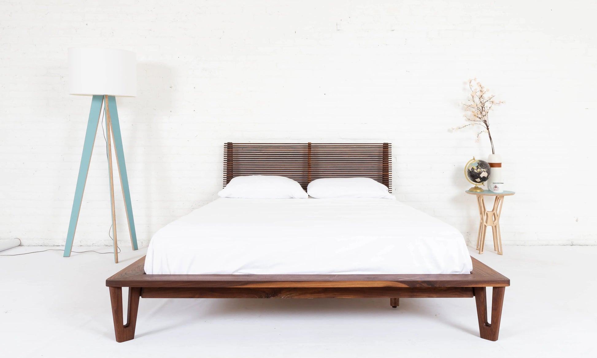 Hand-applied matte oil finish on The Baxter, emphasizing the richness of American Walnut