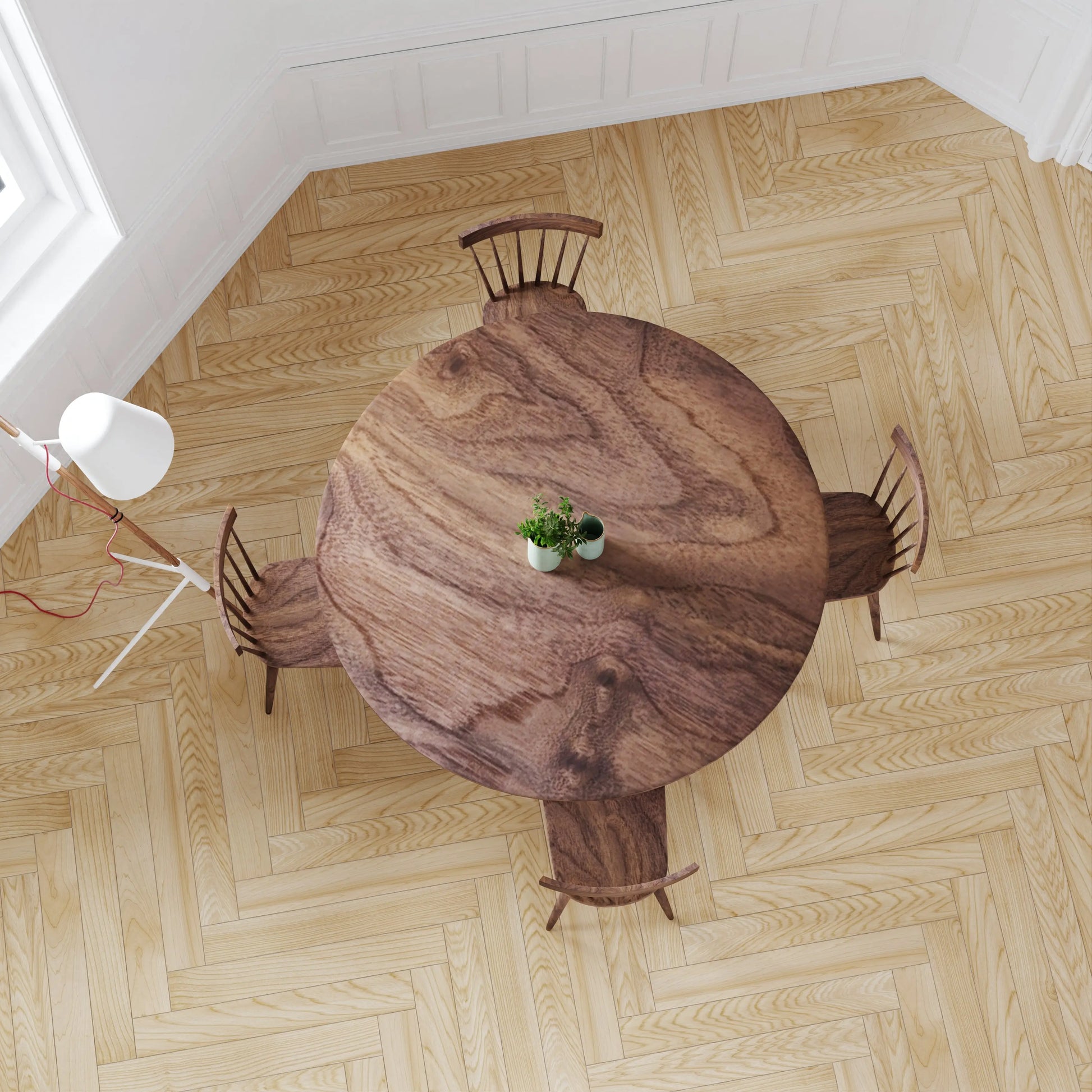 The Railay: Modern Round Dining Table Moderncre8ve
