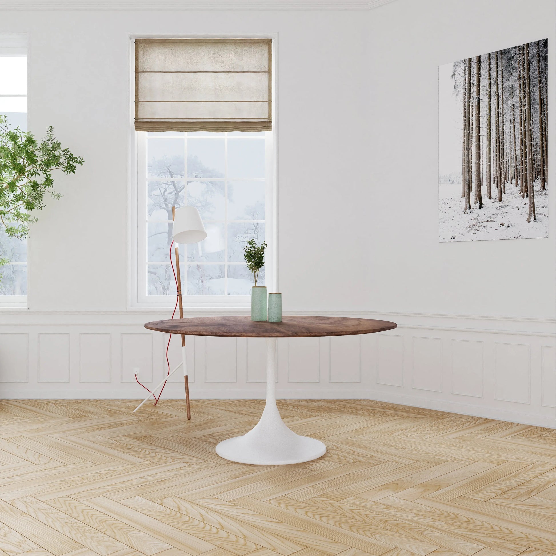 The Railay: Modern Round Dining Table Moderncre8ve