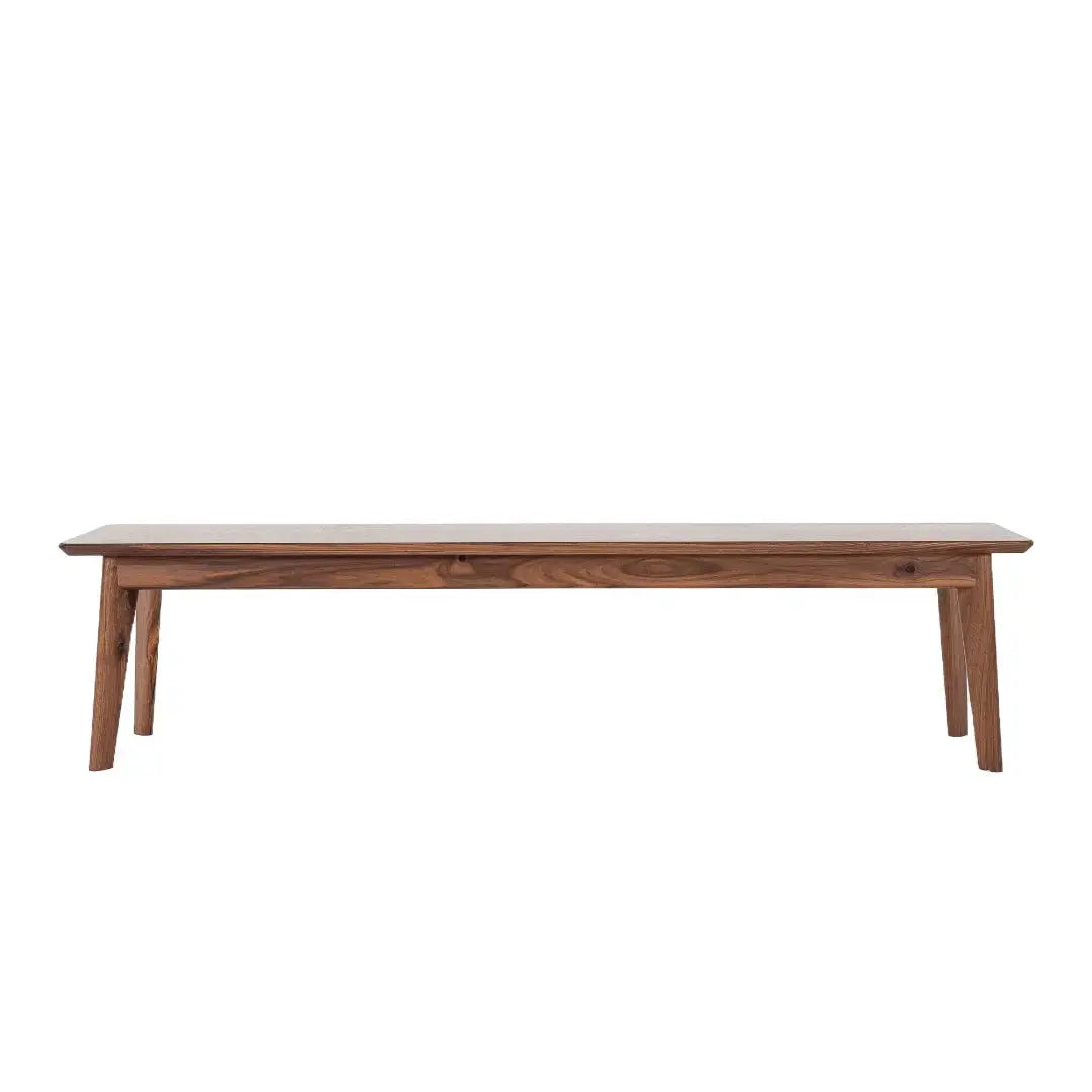 Santa Monica Bench - Modern Walnut Bench Moderncre8ve