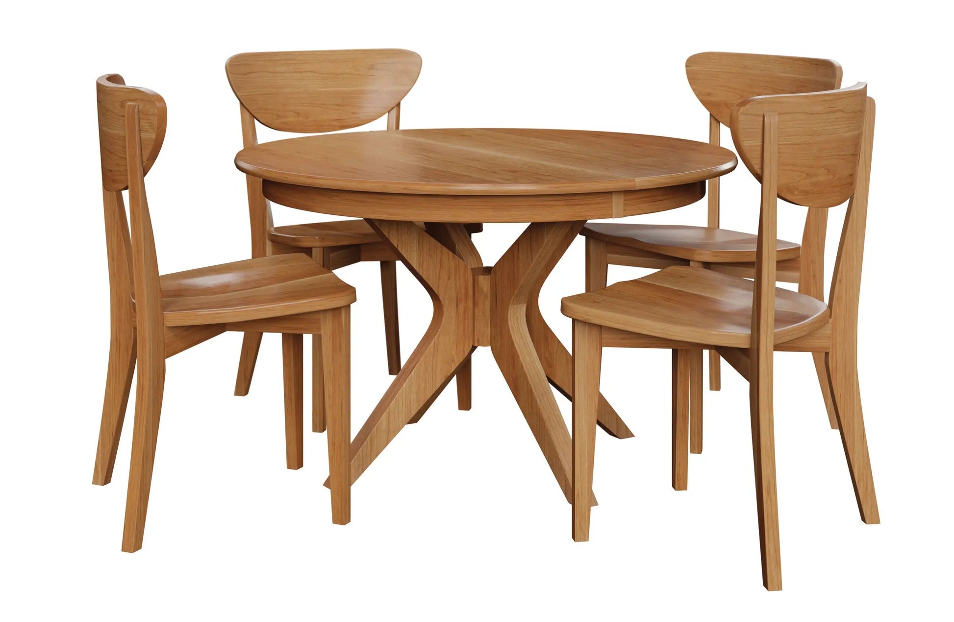 The Corcovado: Modern Small Dining Table for 4 to 8, Extendable