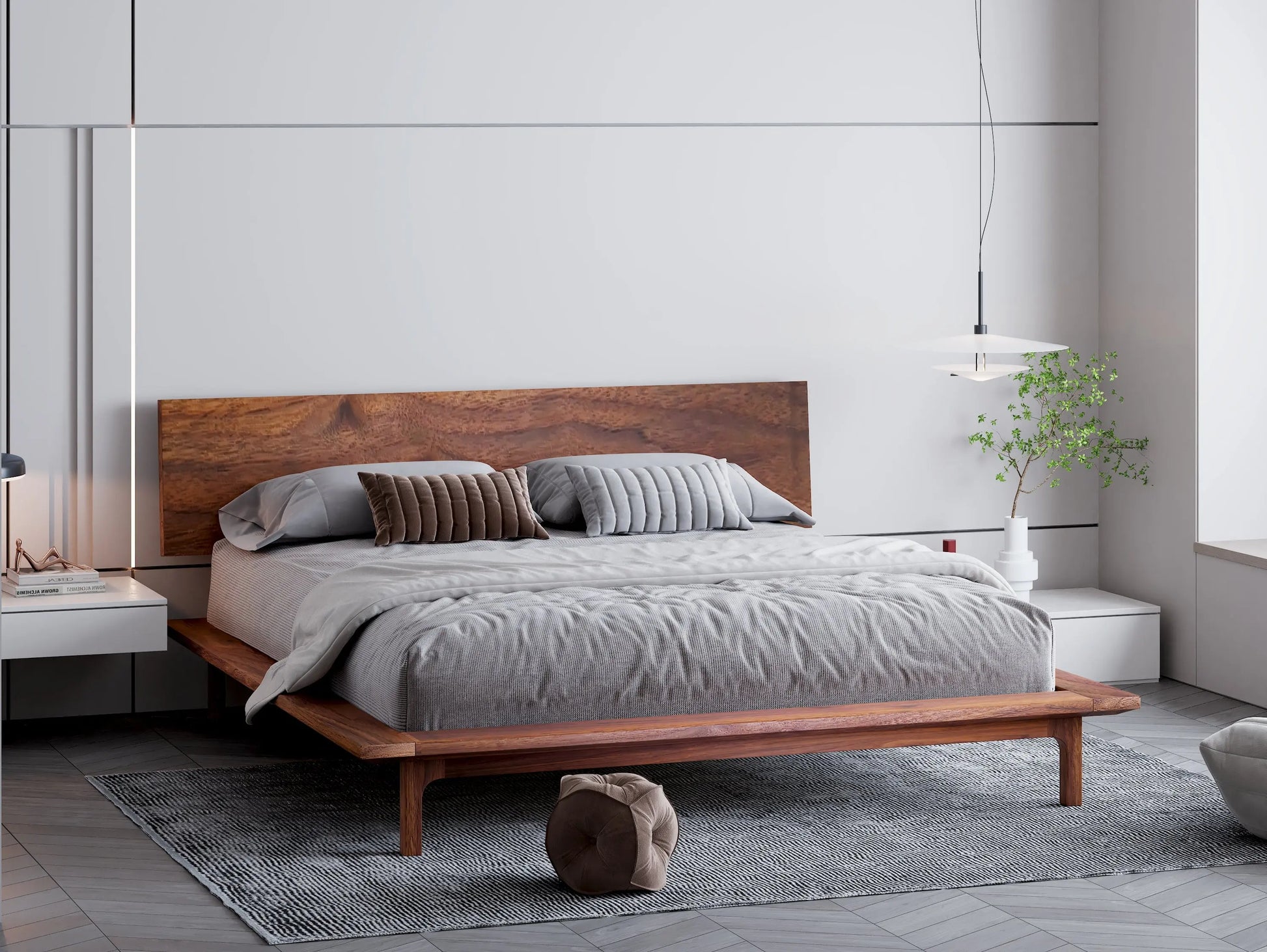 The Mansfield Moderncre8ve Minimalist Bed Frame