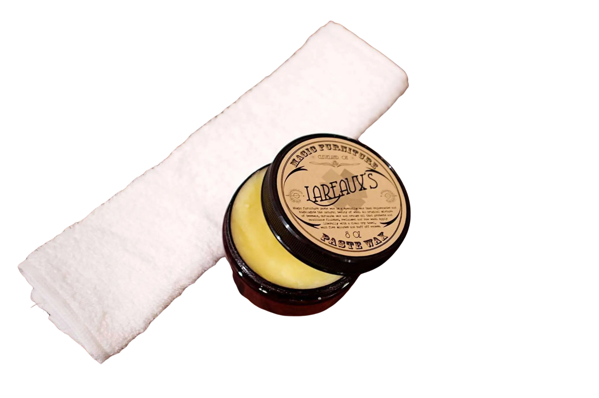 Lareauxs Furniture Wax - background removed product photo