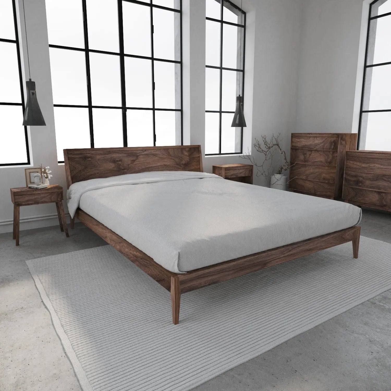 Larchmere: Mid Century Modern Nightstands. Moderncre8ve
