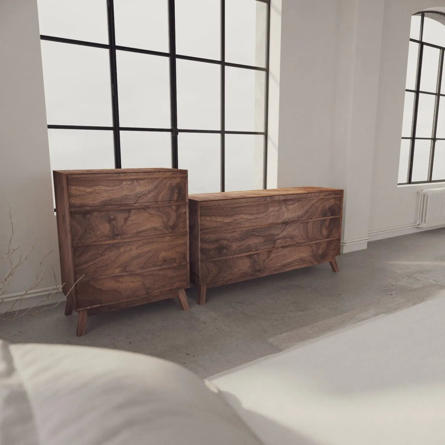 Scandinavian Modern dresser Larchmere Wideboy: Mi