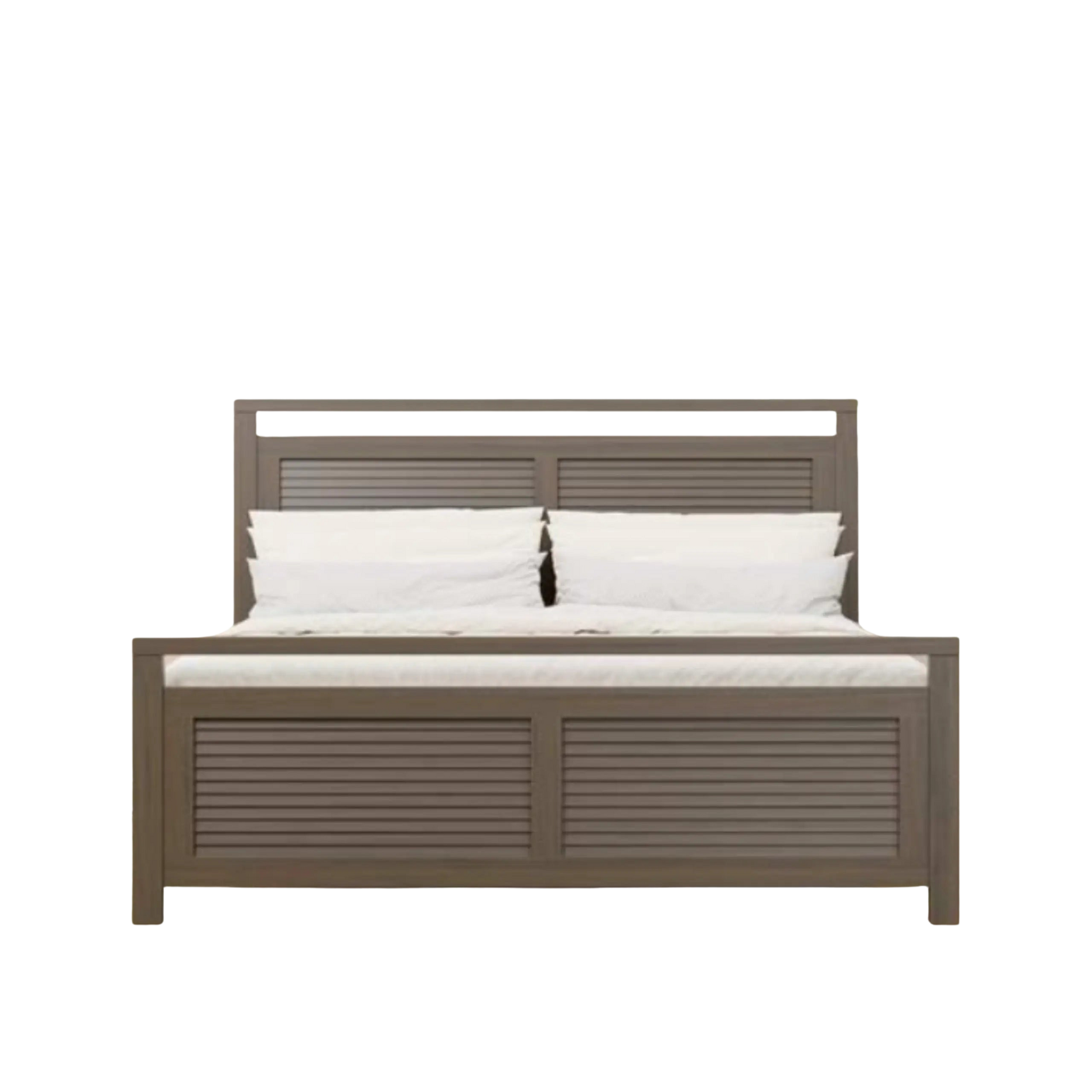 Lumina Handmade Modern Bed Frame - background removed product photo