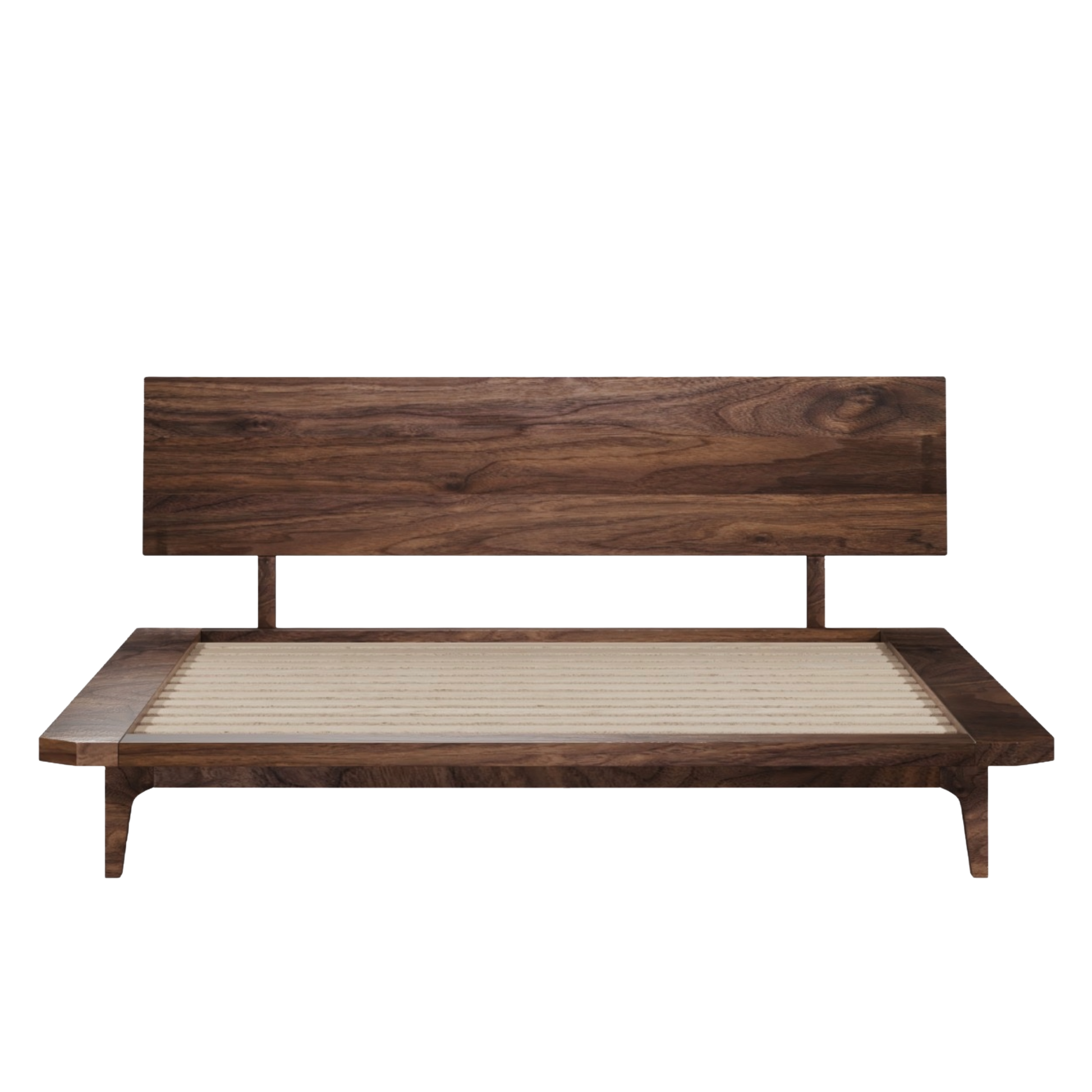 Minimalist Bed Frame Ohio - background removed product photo