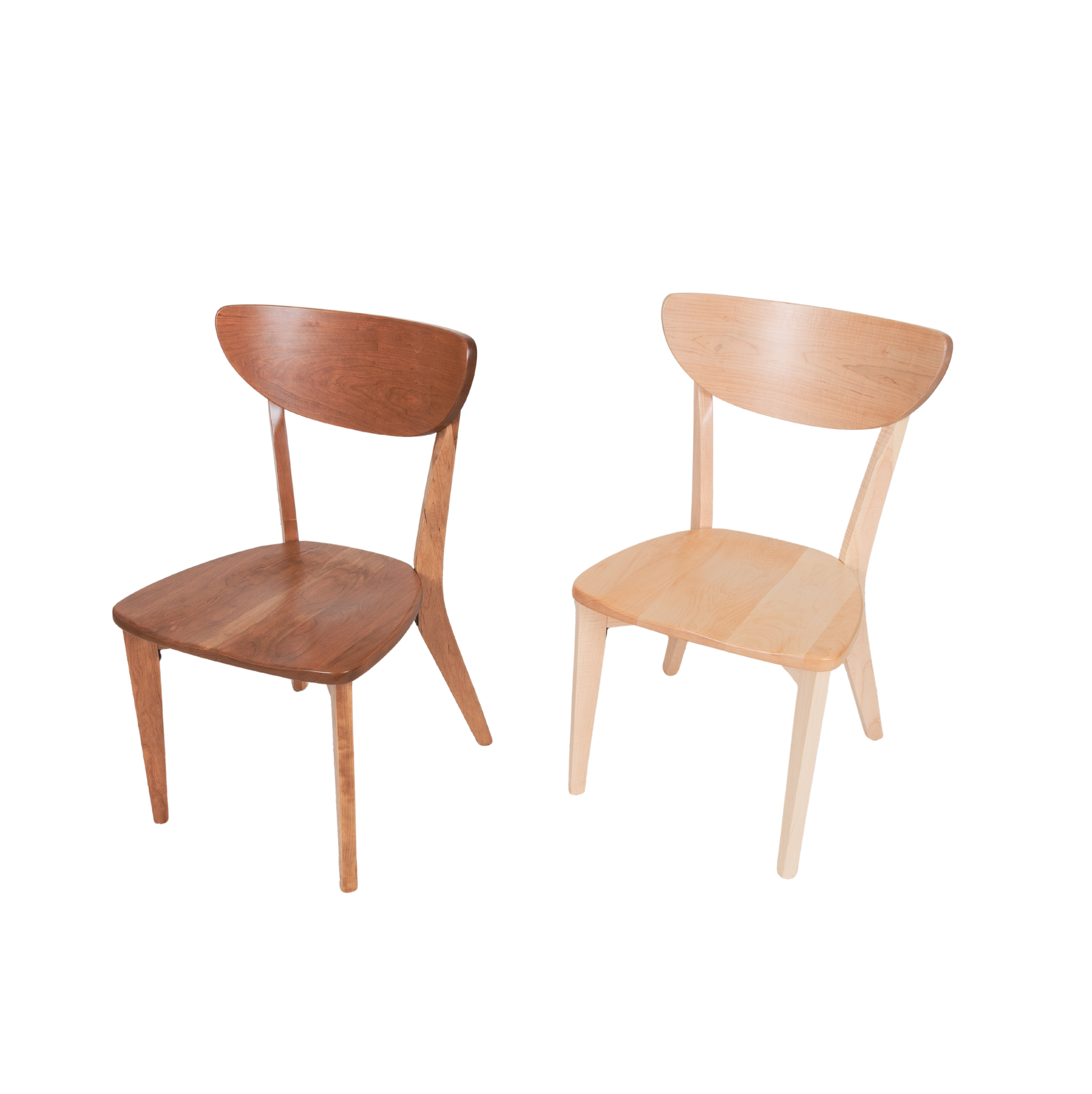 The Seymour Modern Dining Chair - background removed product photo