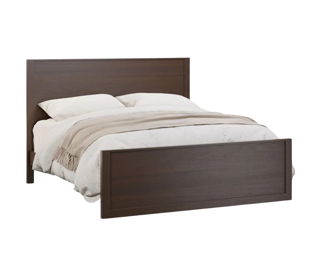 Upton Handmade Scandinavian Inspired Bed Frame - background removed product photo