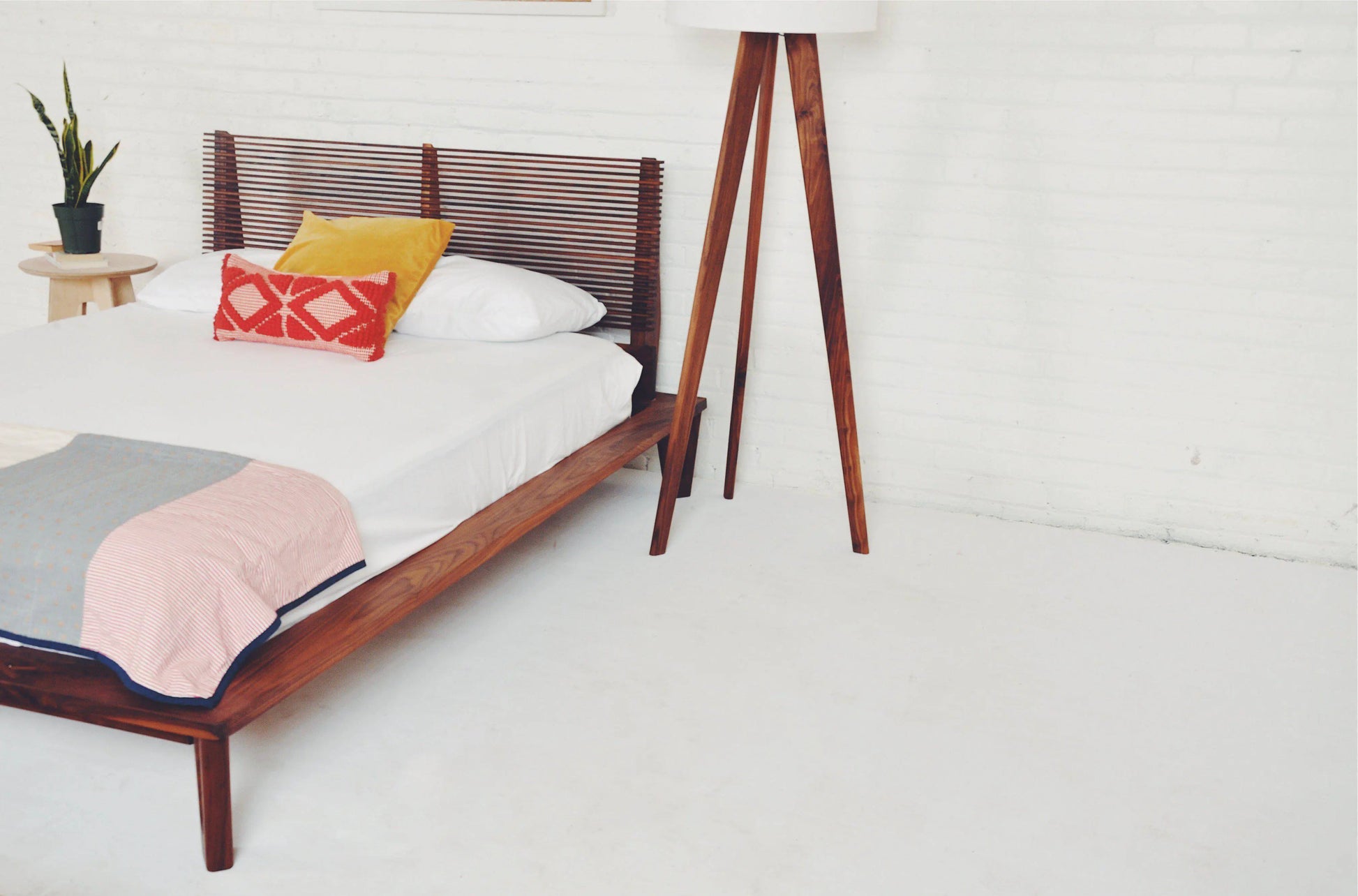 [Mid Century Furniture]-[Modern Handmade Furniture]-Bed-Moderncre8ve