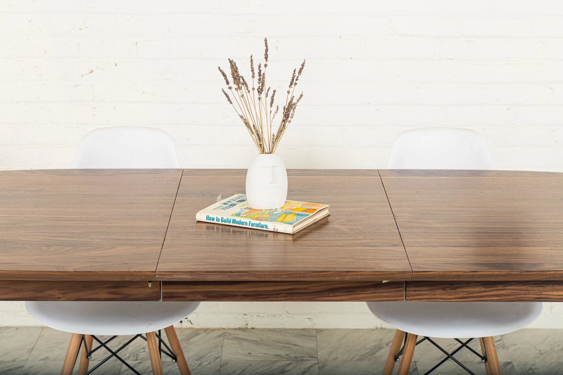 Walnut Extendable Oval Dining Table "The Payne"- In Stock Moderncre8ve
