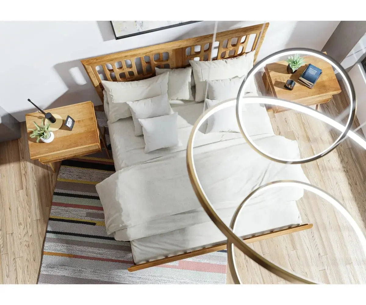 The Van Aiken: The Handcrafted Boho Bed Frame. Moderncre8ve