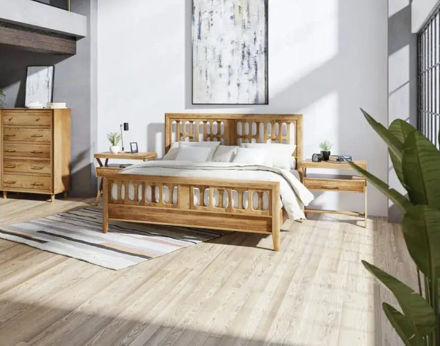 The Van Aiken: The Handcrafted Boho Bed Frame. Moderncre8ve