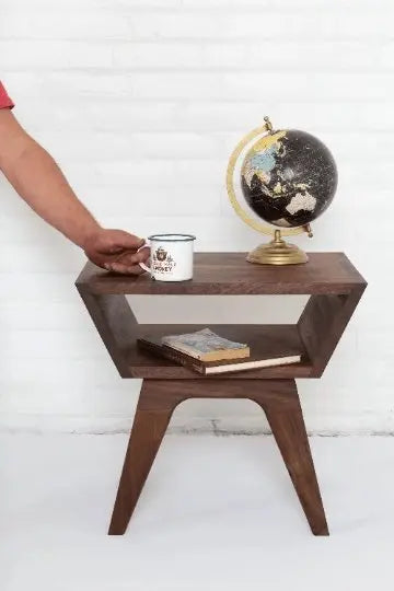 Modern Side Table / Nightstand Pair Moderncre8ve
