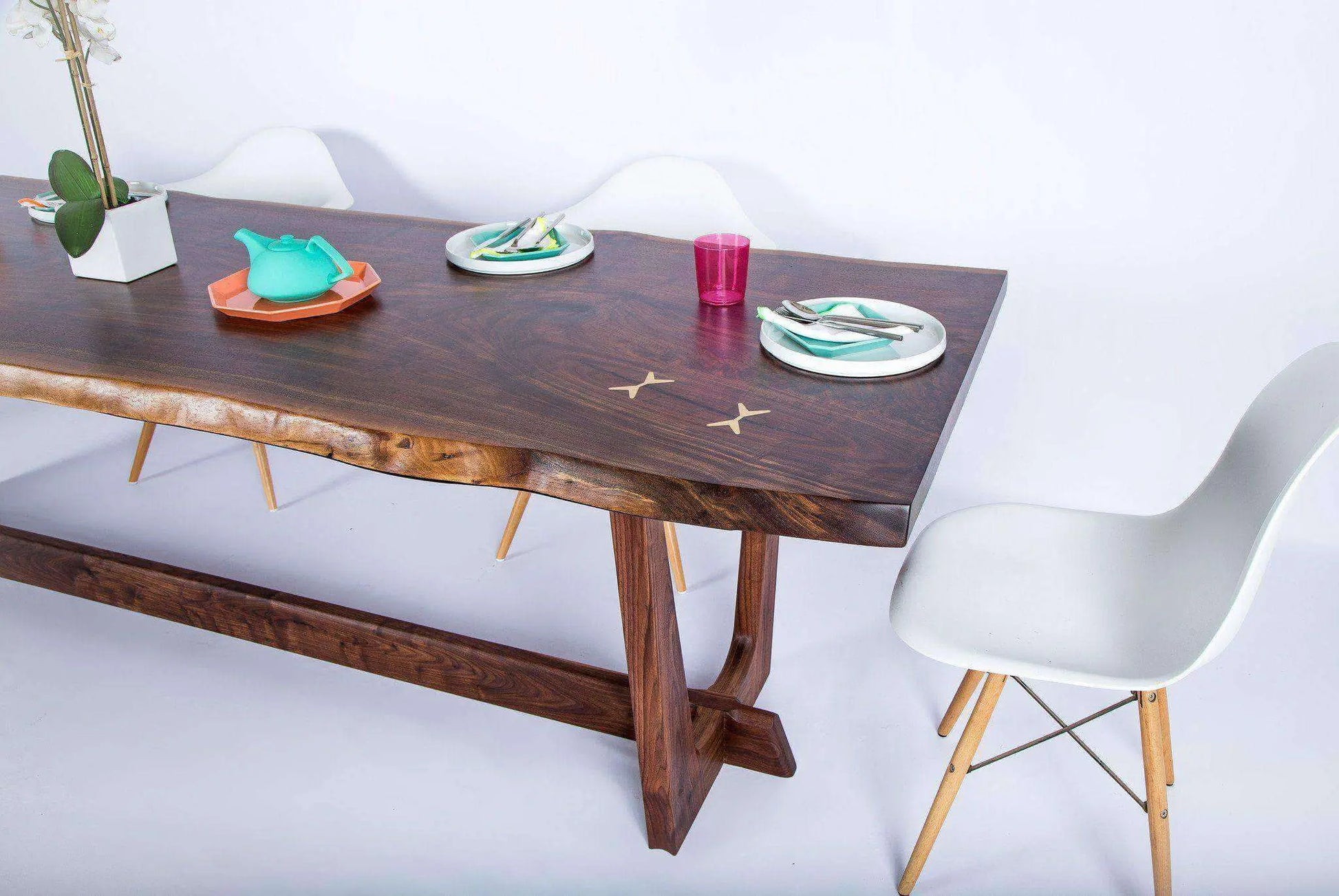 The Prima: Walnut Dining Table