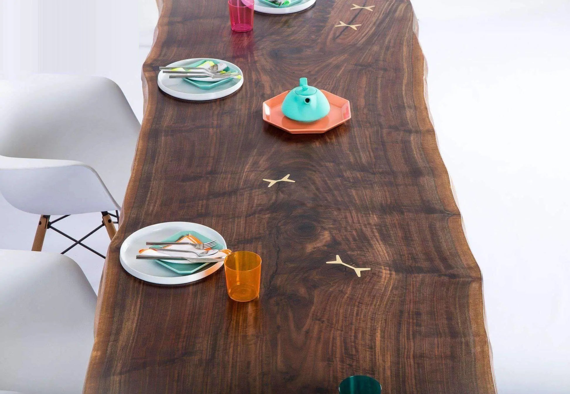 The Prima: Walnut Dining Table