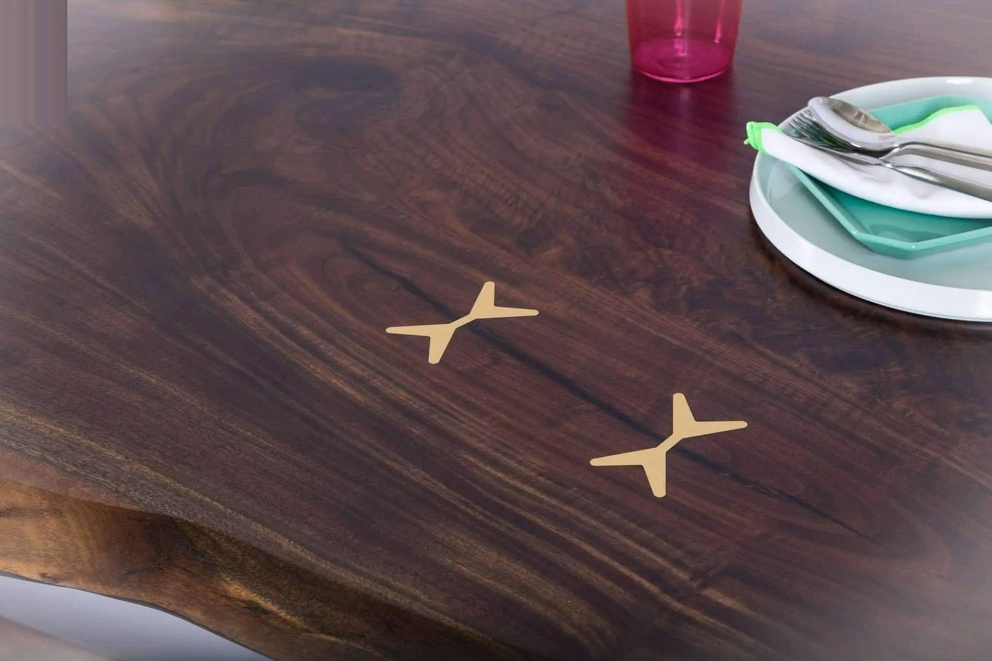 The Prima: Walnut Dining Table