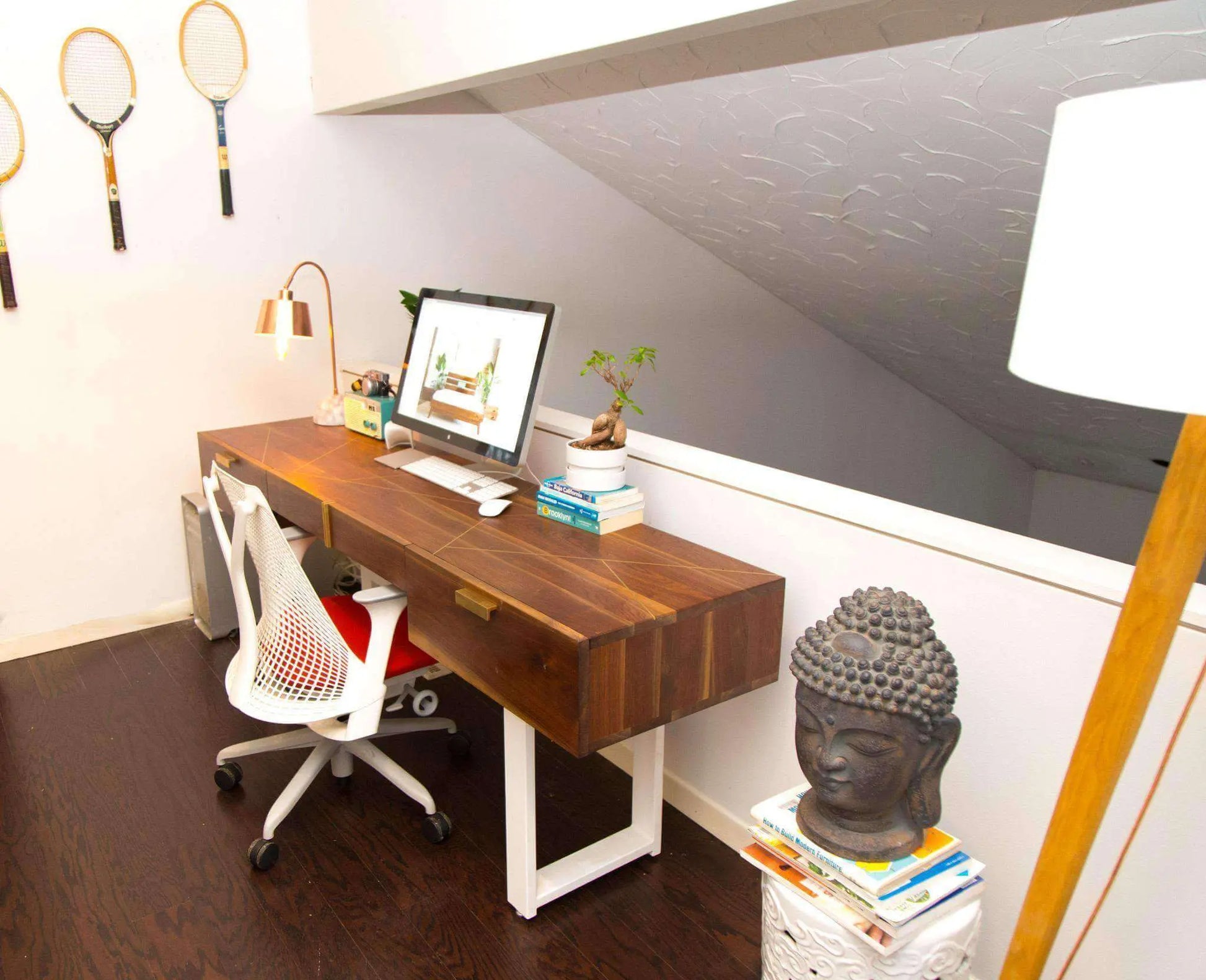 [Mid Century Furniture]-[Modern Handmade Furniture]-Desk-Moderncre8ve