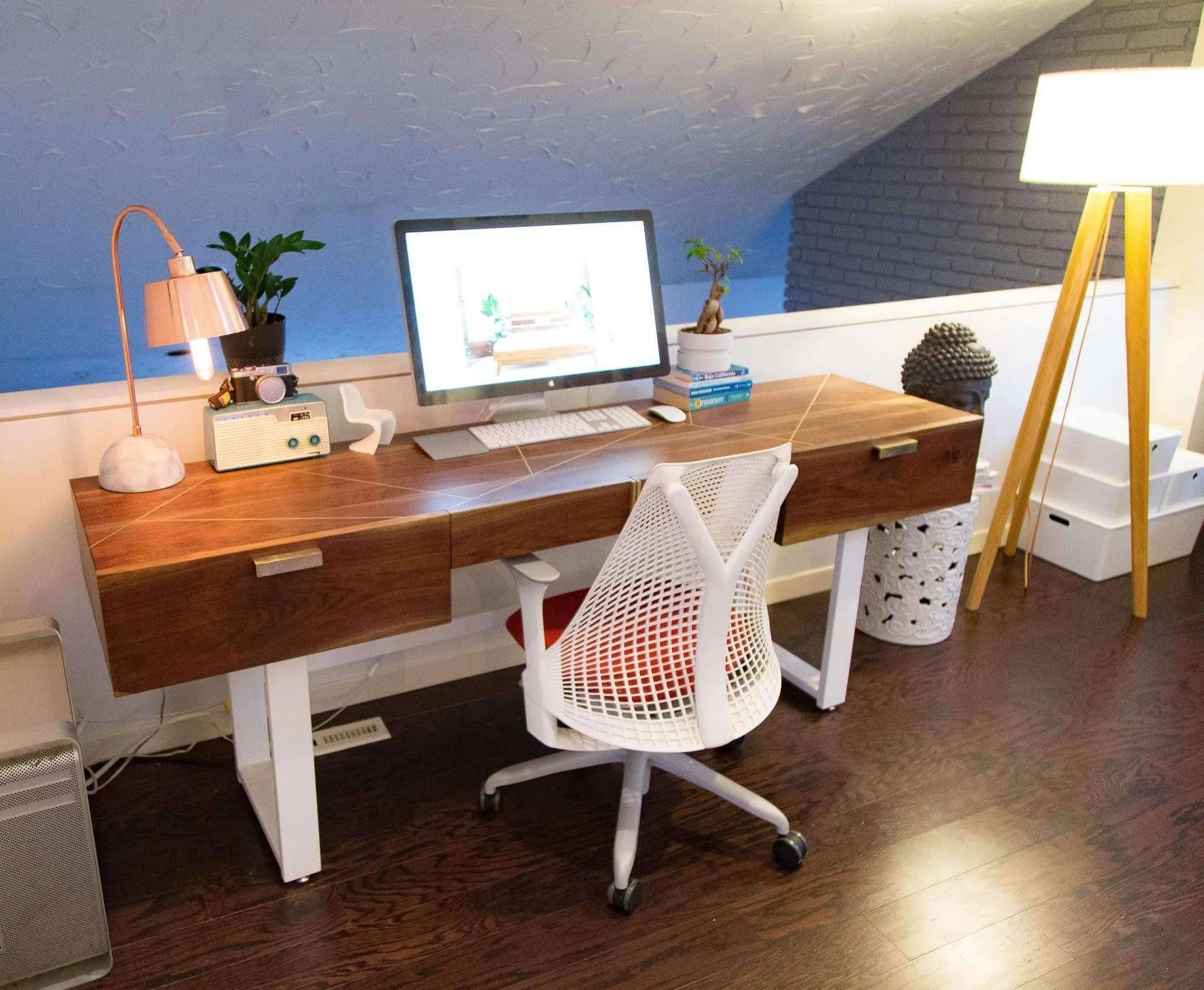 [Mid Century Furniture]-[Modern Handmade Furniture]-Desk-Moderncre8ve