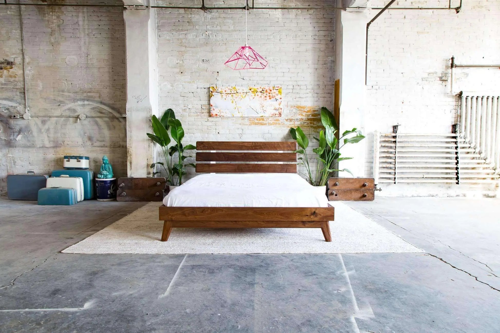 [Mid Century Furniture]-[Modern Handmade Furniture]-Bed-Moderncre8ve