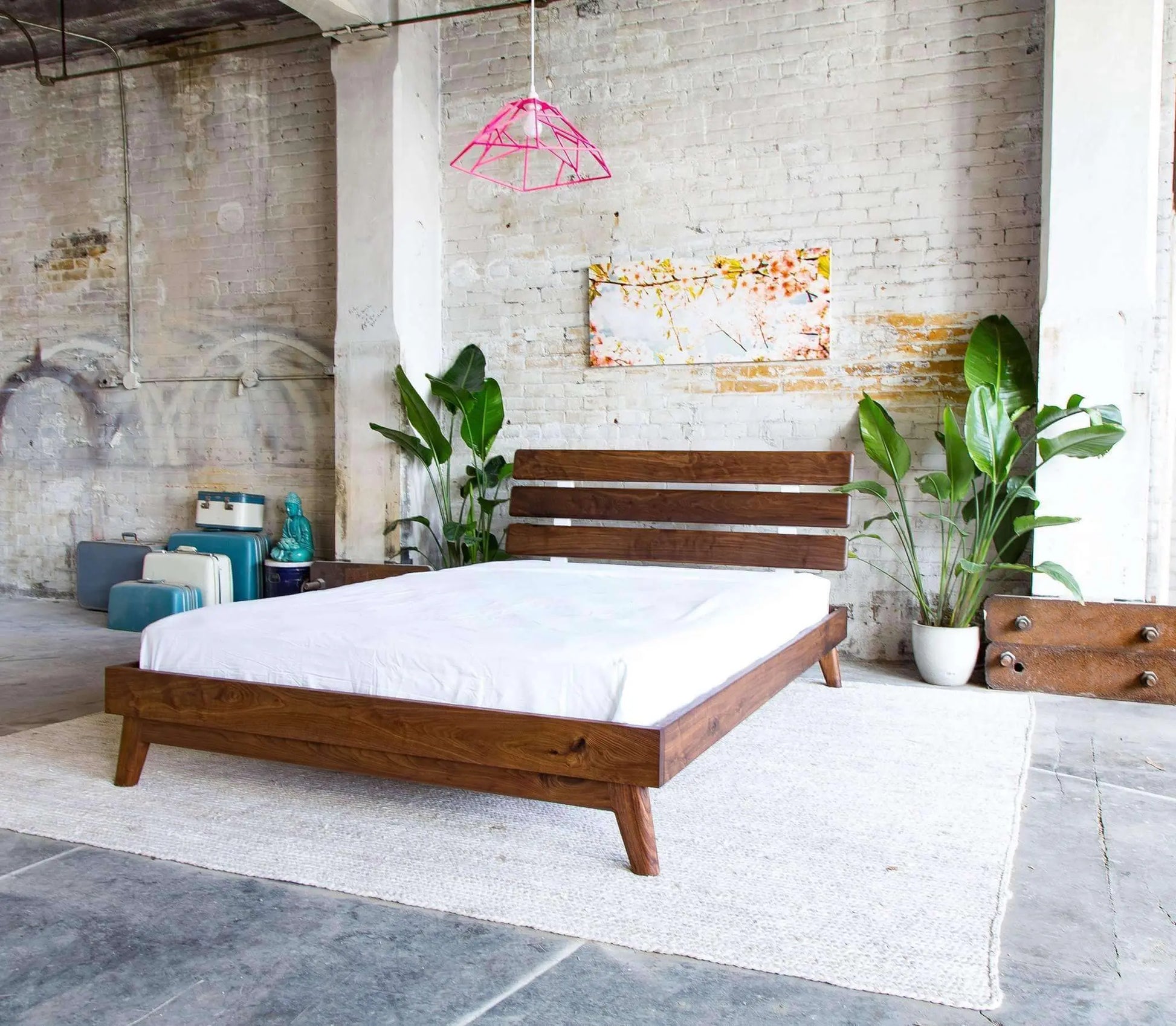 [Mid Century Furniture]-[Modern Handmade Furniture]-Bed-Moderncre8ve