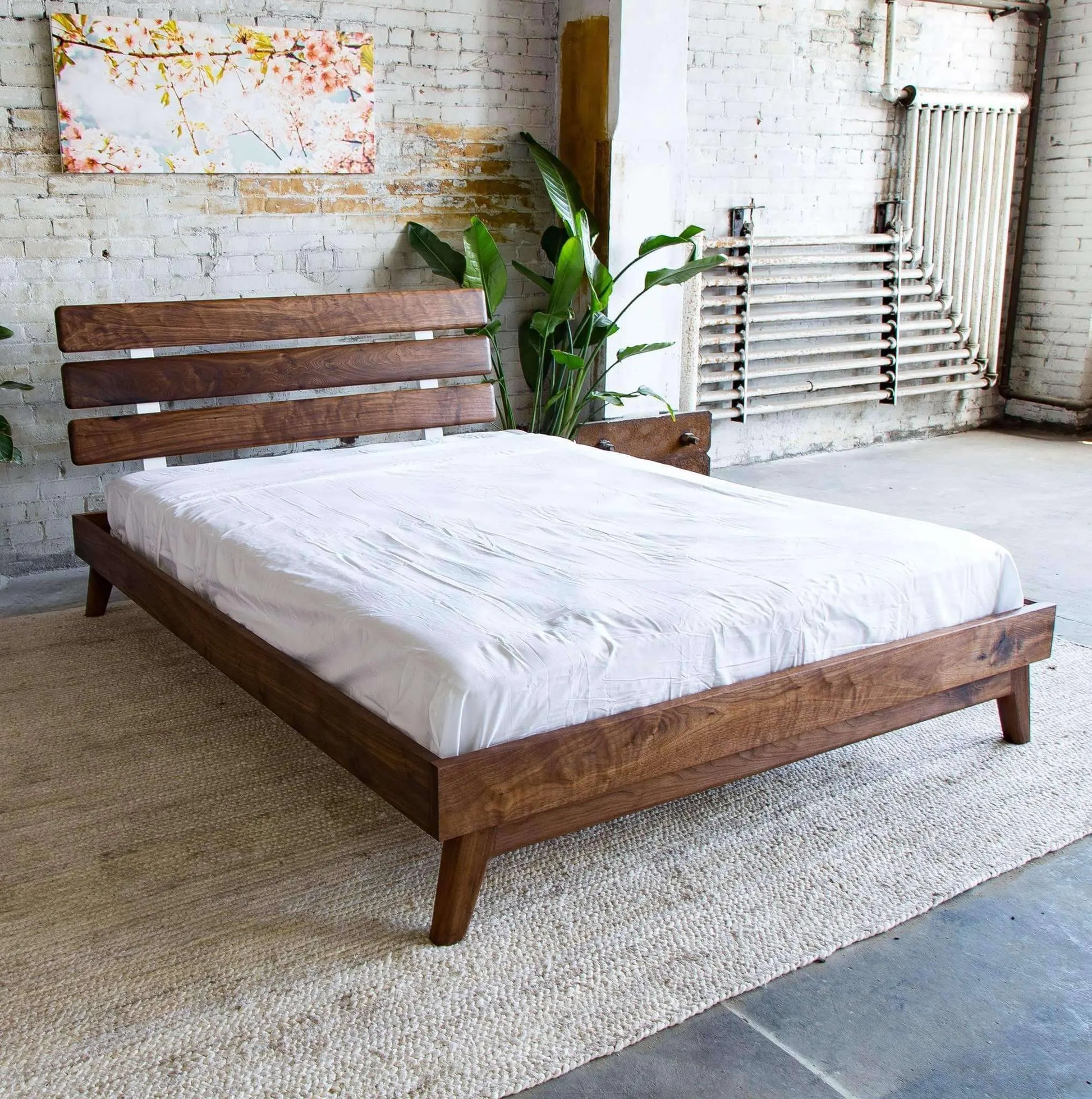 [Mid Century Furniture]-[Modern Handmade Furniture]-Bed-Moderncre8ve