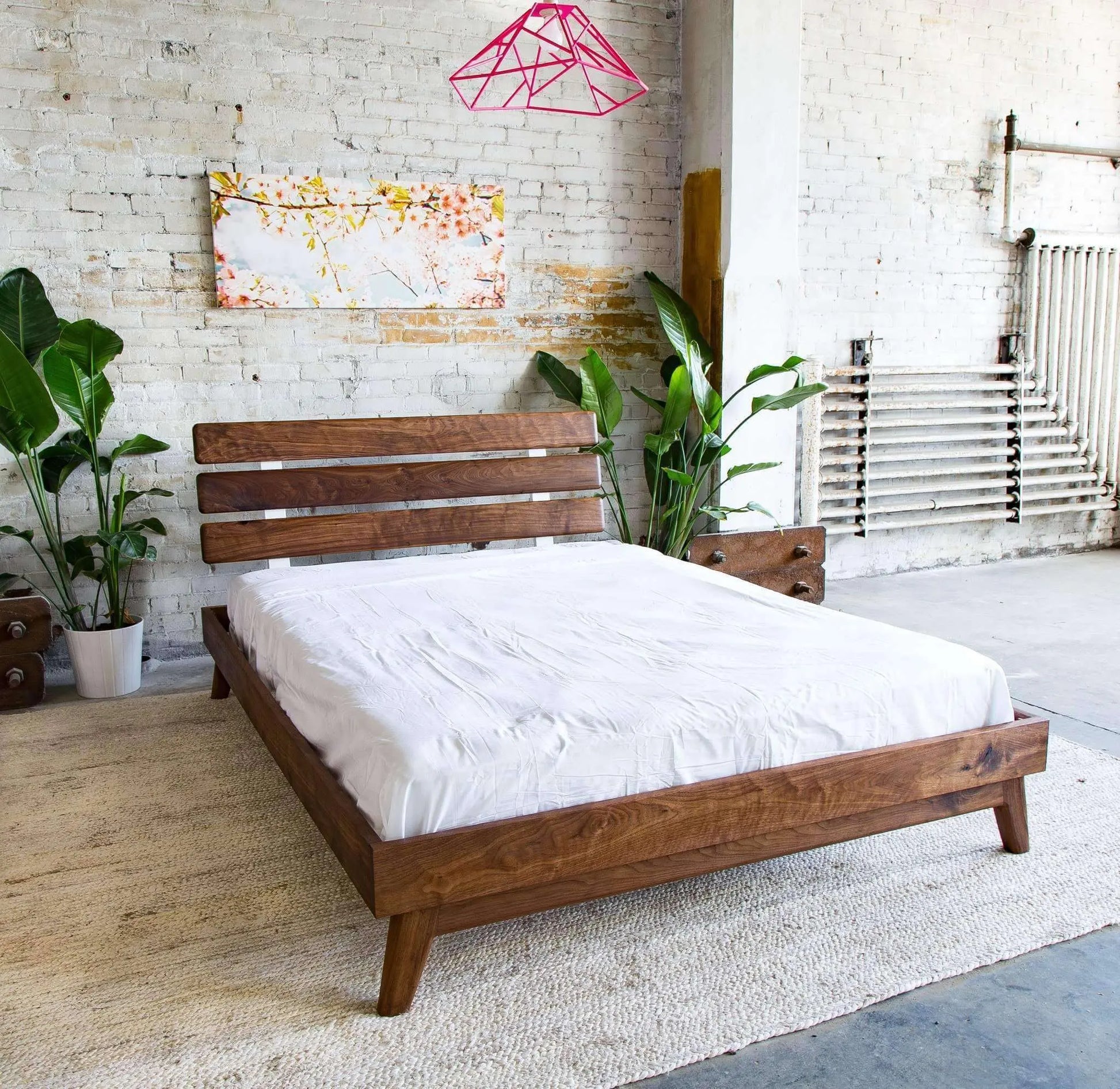 [Mid Century Furniture]-[Modern Handmade Furniture]-Bed-Moderncre8ve